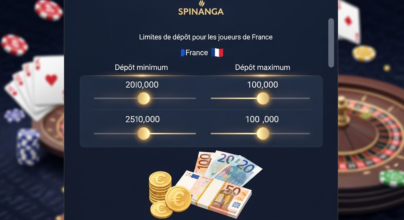 Limites de dépôt casino payment options